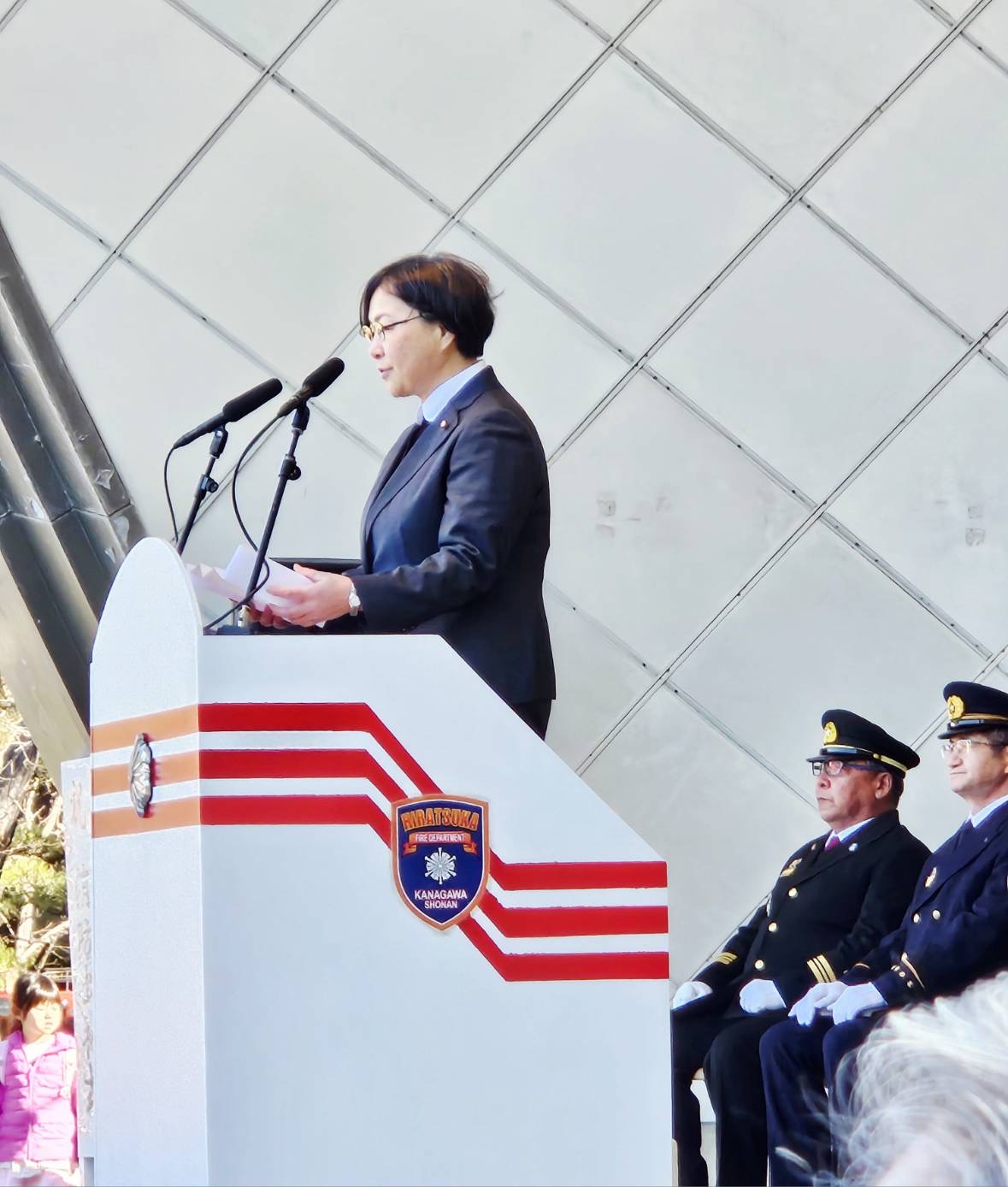 平塚市消防出初式
